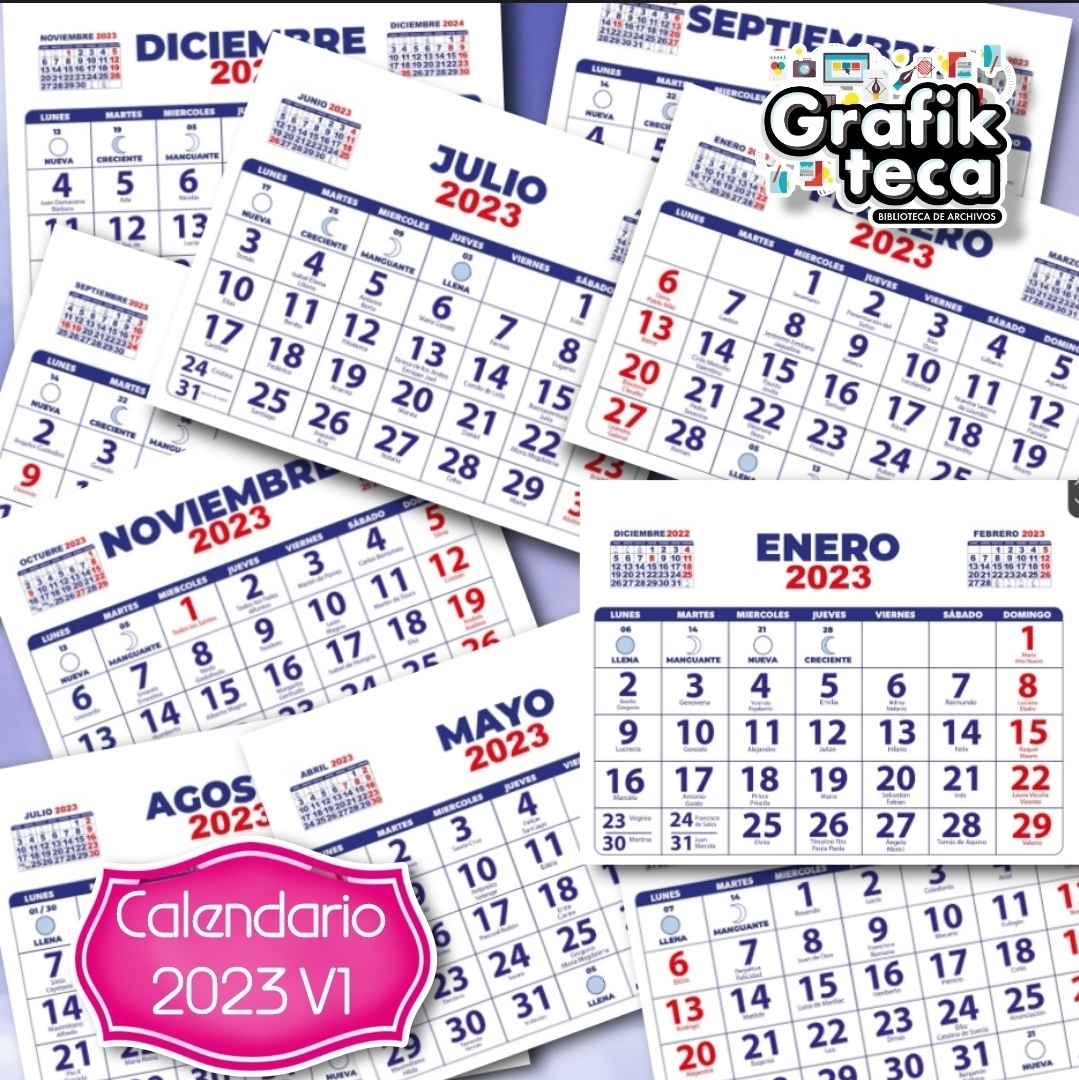 Plantilla De Calendario Para El A O Vector Premium Calendarios