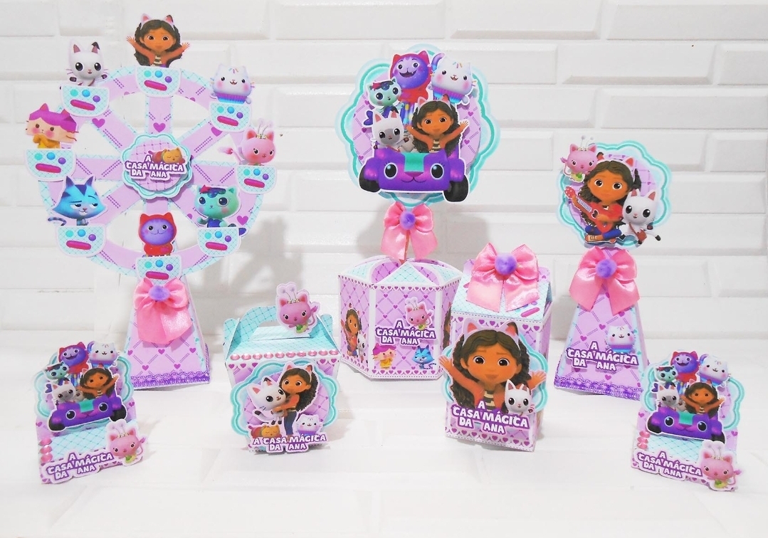 Kit De Fiesta Gabby’s Doll House V5